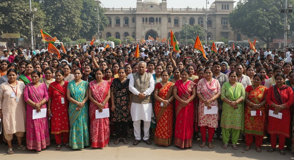 UP's Unaided Teachers Make Big Announcement: Agitation Over Honorarium and Offline Transfers; Strategy Finalized