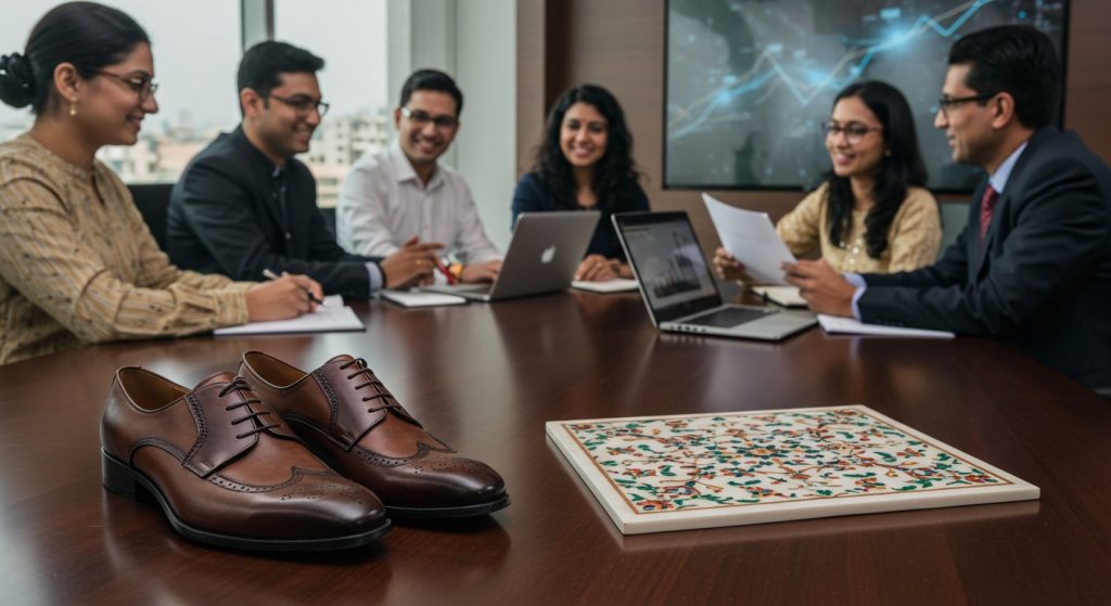 Agra's Leather Shoes and Marble Carving: Roadmap to Become Global Brands Prepared at MSME Manthan