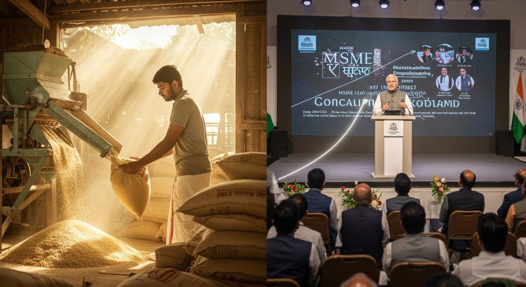Uttar Pradesh Industry Minister Nandi's Inspirational Statement: 'I first opened a rice mill, today I am the Industry Minister' - This story resonated at MSME Manthan.