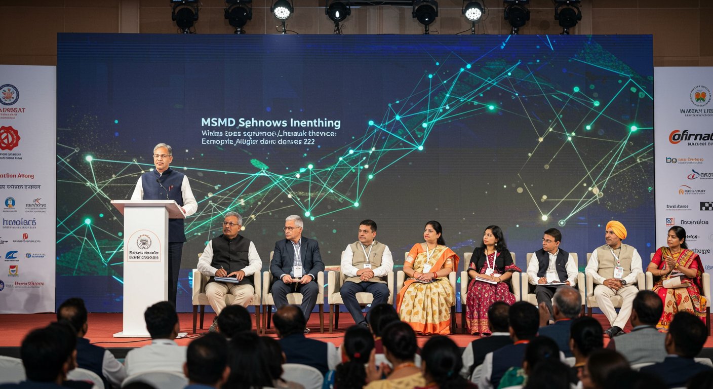 उत्तर प्रदेश: MSME कॉन्क्लेव में डीएम का आह्वान, बोले – ‘अर्थव्यवस्था को मजबूत बनाने के लिए व्यापारियों का आगे आना बेहद जरूरी’