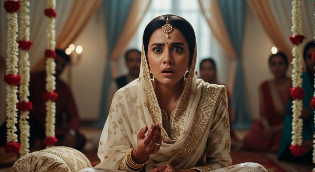 Muslim girl preparing for wedding, shocking secret revealed just before reciting Kalma.