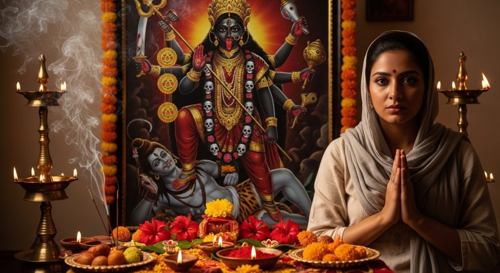 Muslim girl turns out to be a devotee of Kali Maa, gives a fitting reply to those praising Pakistan: Video viral