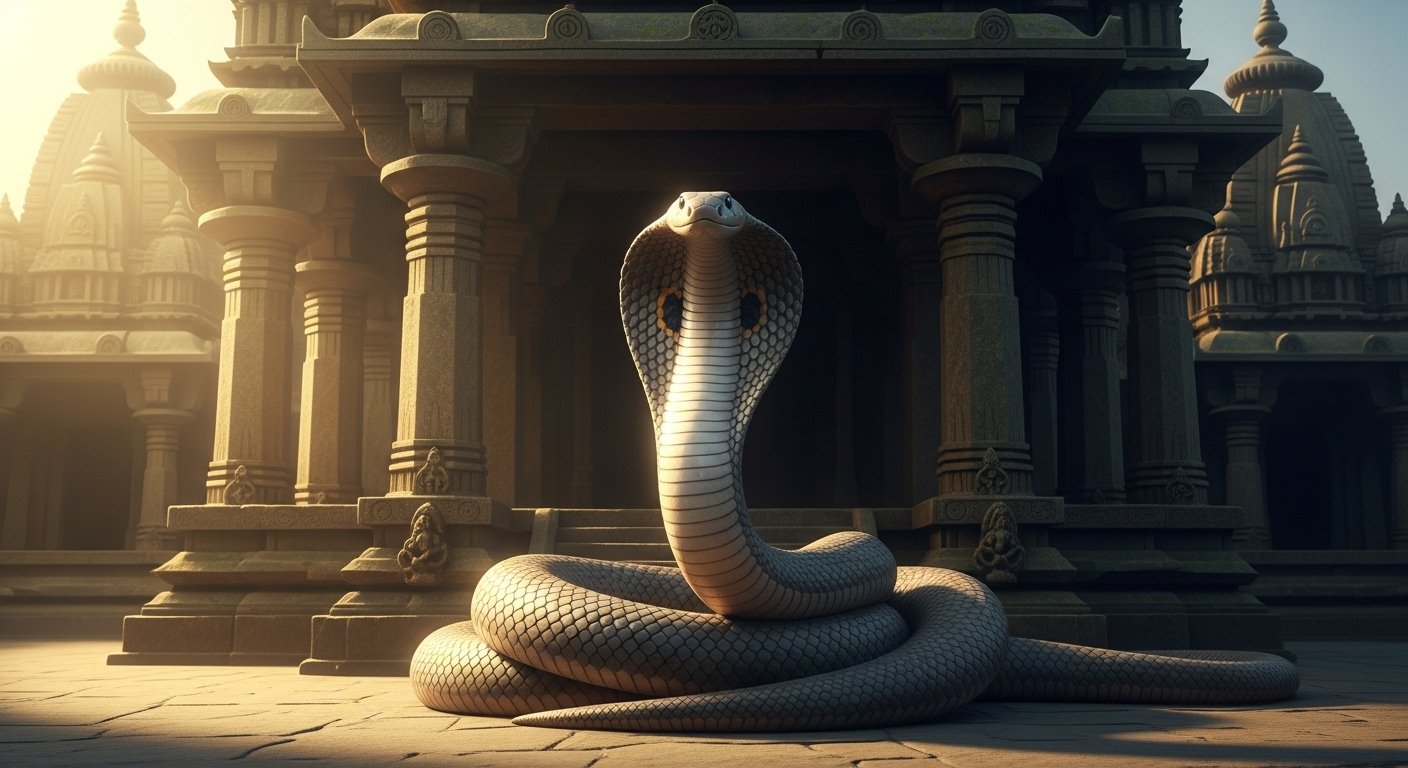 वायरल खबर: 100 साल से शिव मंदिर की रक्षा कर रहे नागराज, जिसने लिया आशीर्वाद, उसे नहीं सताता सांप का डर!