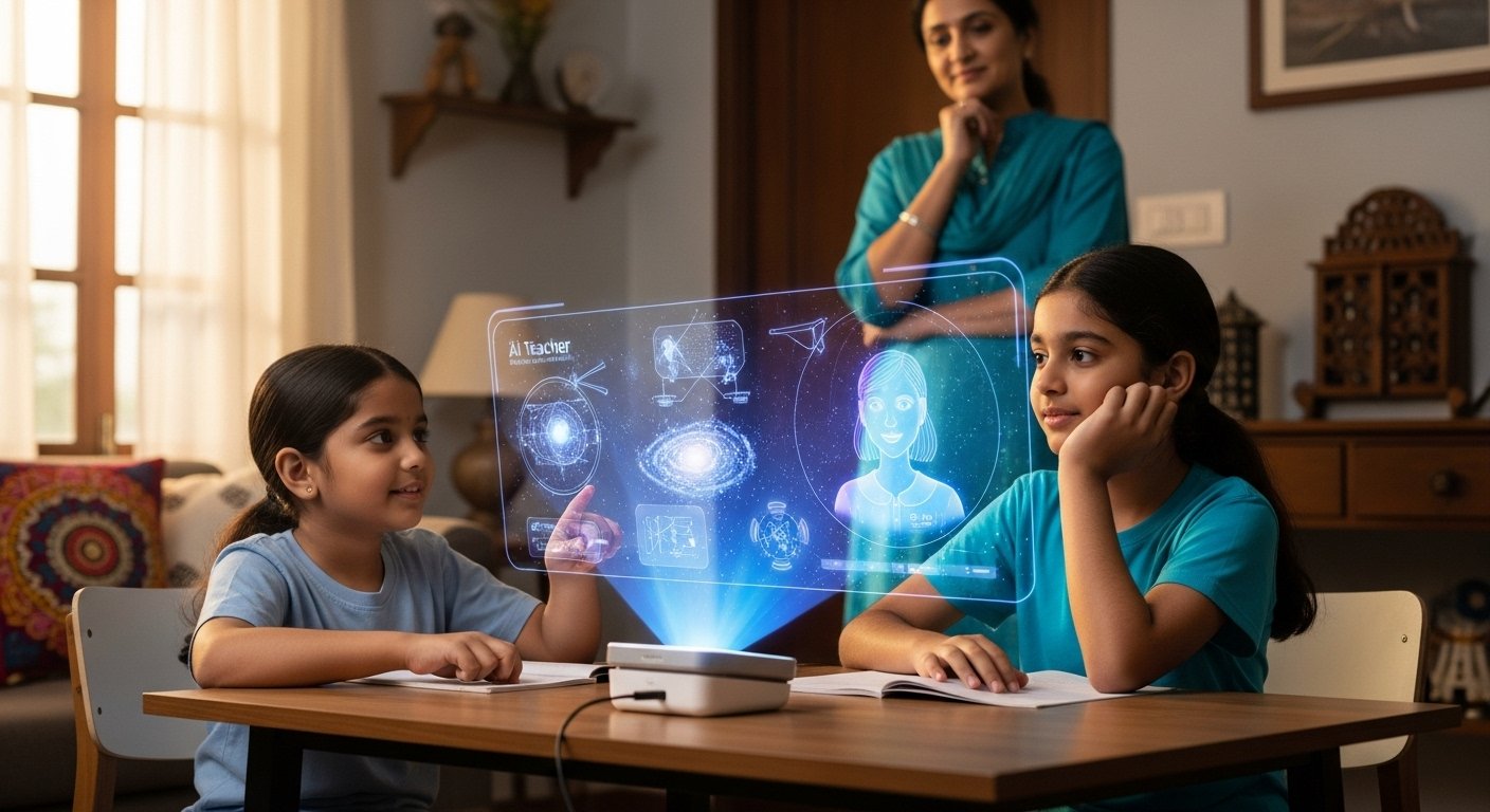 बच्चों का स्कूल से कटा नाम, घर में AI बना उनका नया गुरु! जानें क्यों यह फैसला हो रहा वायरल