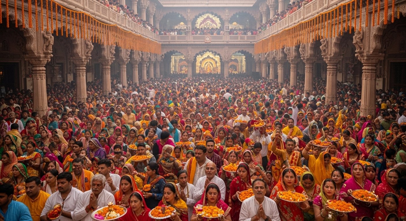 नवरात्रि 2025: मां ब्रह्मचारिणी के मंदिर में उमड़ा जनसैलाब, भक्तों के जयकारों से गूंज उठा पूरा इलाका