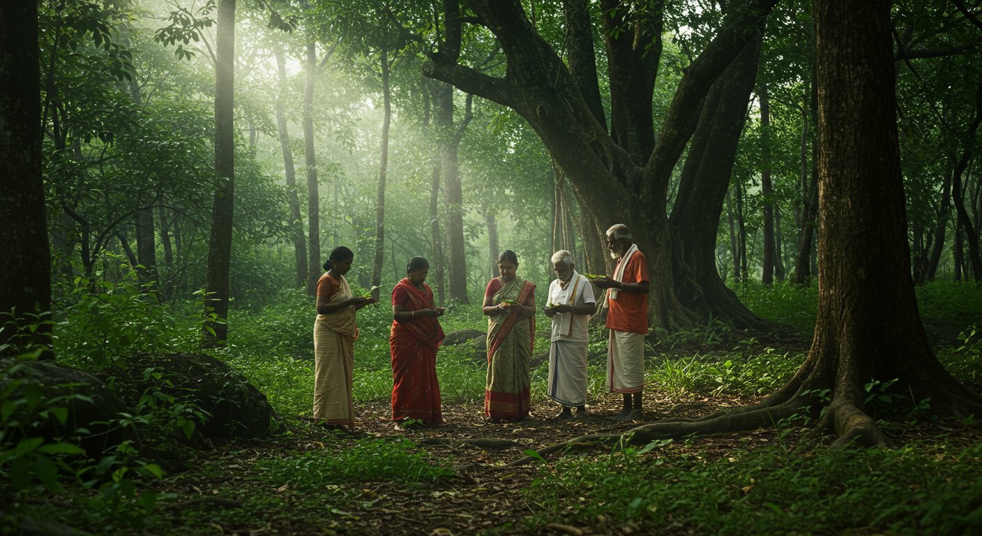 When Medicine and Doctors Failed, Villagers Went to the Forest: An Unusual Method to Drive Away Crop Disease!