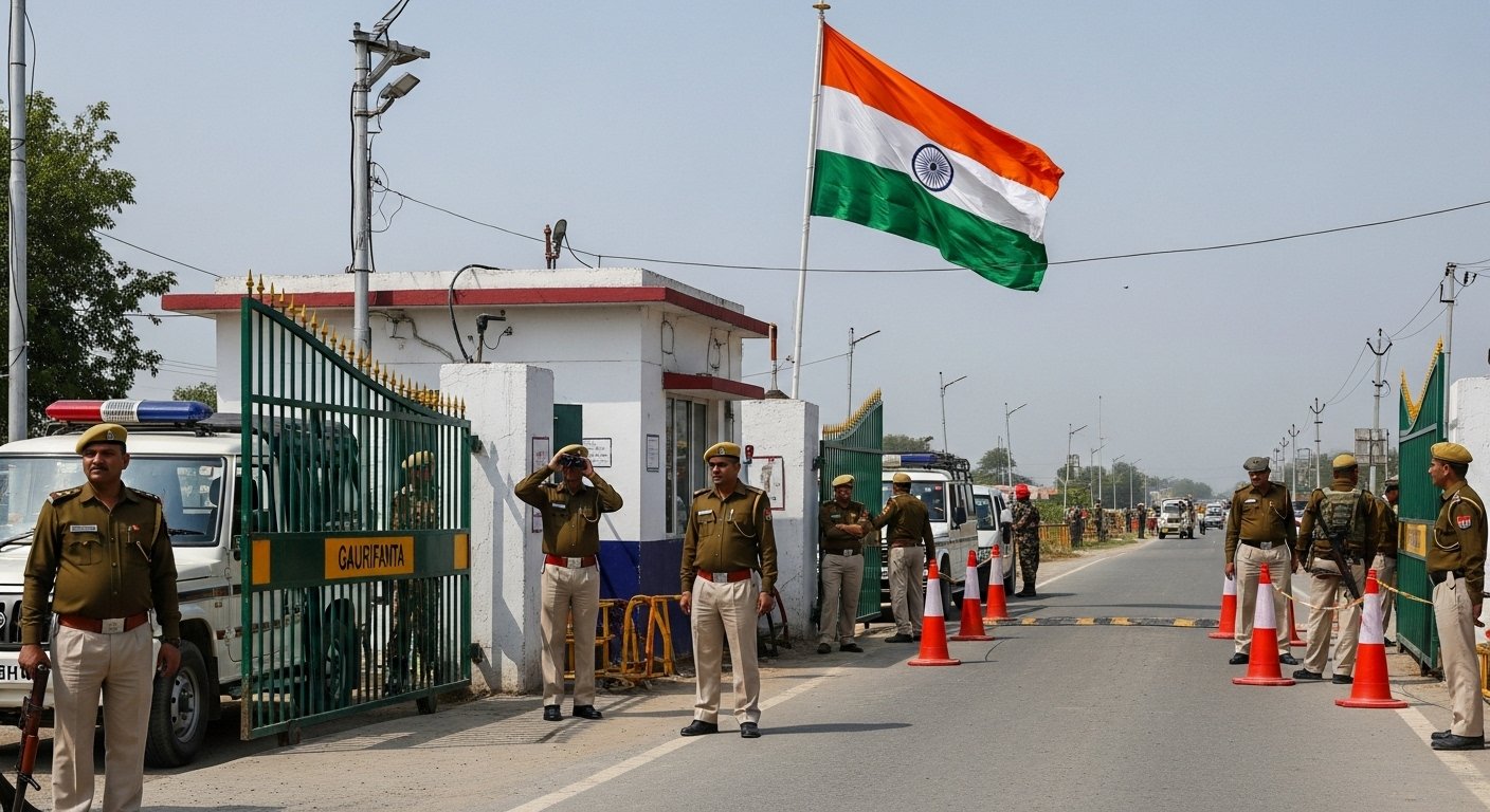Lakhimpur Kheri: Tight Vigil at Gauriphanta Border Due to Nepal Protests; Administration Issues Helpline Numbers