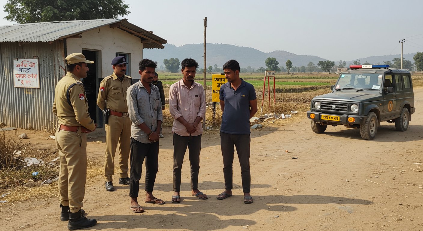 Stir at Nepal Border: SSB Nabs Three Suspects, Kheri Police Interrogation Underway