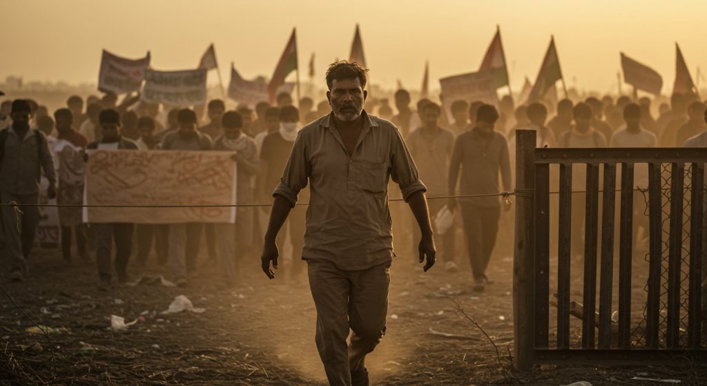 The 'Tara Singh of Nepal' Reaches India for his Begum: Refuses to Yield Despite Fierce Protests, Video Goes Viral