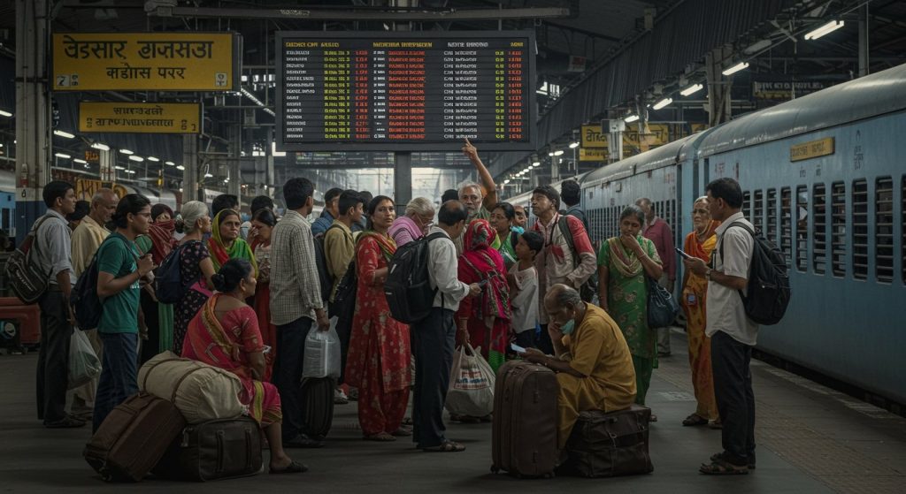 Jhansi Route Passengers' Troubles Mount: 22 Trains Canceled, 29 Diverted; Check Full Chart Before Travel