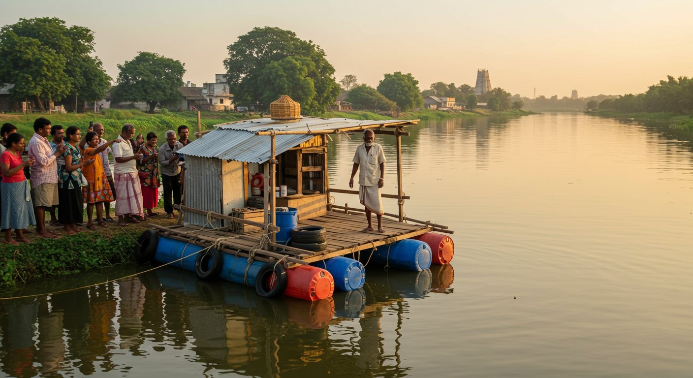Non-Engineer Water Supplier Builds 'Ship' for Rs 35,000, Pulls Off Amazing Feat; Video Goes Viral