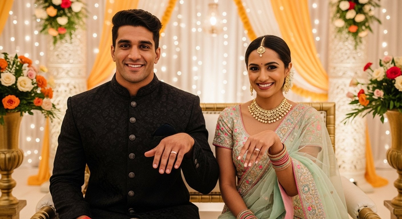 ओलिंपियन दीपक पुनिया ने की रिंग सेरेमनी, प्रॉपर्टी डीलर दोस्त की सिविल सर्विसेज की तैयारी कर रही बेटी से जुड़ा रिश्ता