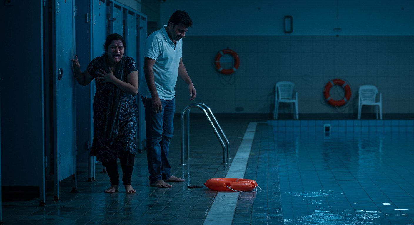 Innocent Child's Tragic Death in Swimming Pool: Mother in Changing Room, Father Engrossed in Phone Call, A Moment's Negligence and Everything Was Lost