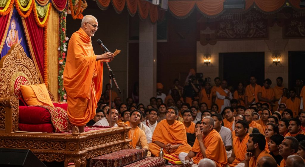 Saint Rudreshwar Adopts Dhirendra Shastri's Style: To Make Revelations Using Names, Addresses, Aadhaar, Vehicle Numbers During Kurukshetra Katha; Says 'Began After Allegations'