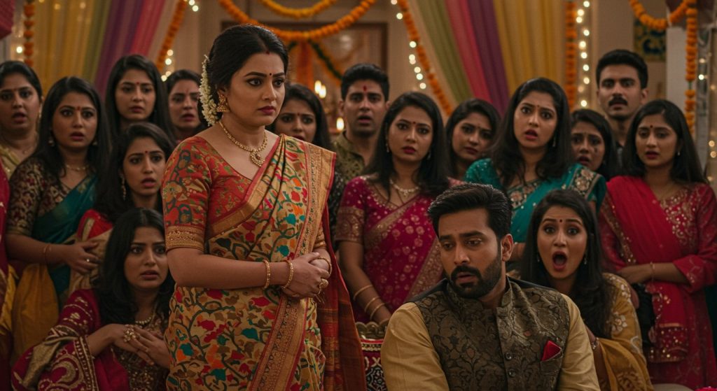 Festive atmosphere at in-laws' house, wife 'gifts' husband divorce in a public gathering! Find out what happened next...