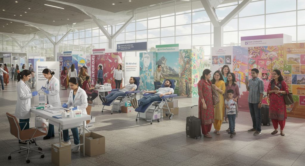 Hisar Airport to Host 'Passenger Service Day': Health Camp, Blood Donation, and Attractive Selfie Points Will Be Major Attractions
