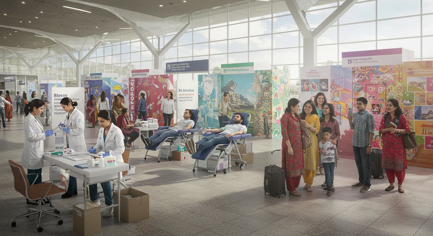Hisar Airport to Host 'Passenger Service Day': Health Camp, Blood Donation, and Attractive Selfie Points Will Be Major Attractions