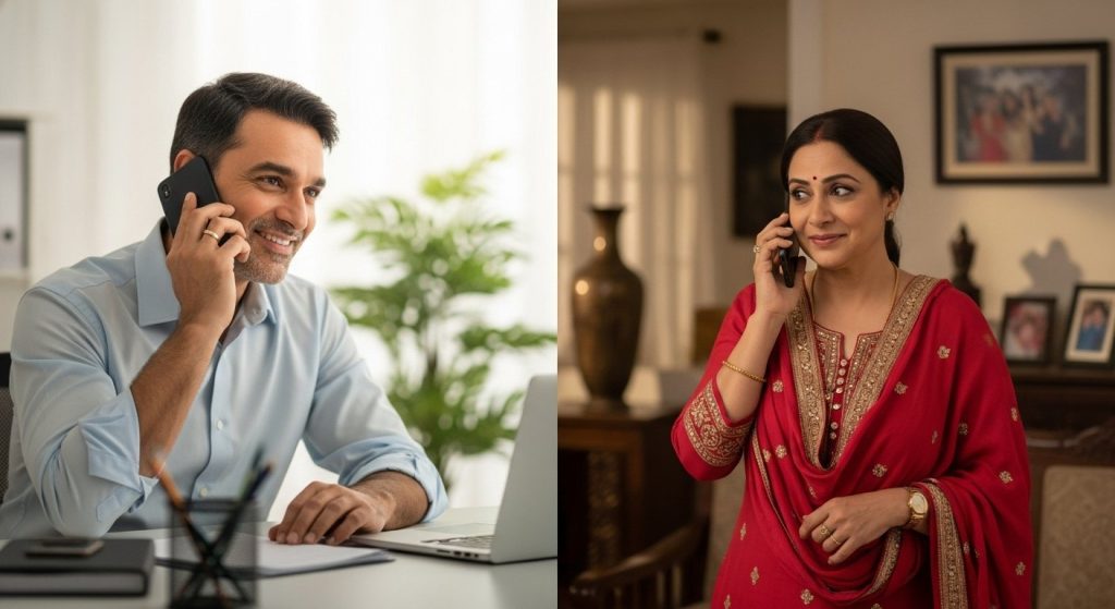 Husband told his wife 'You're very sweet' over the phone, then her reply went viral!