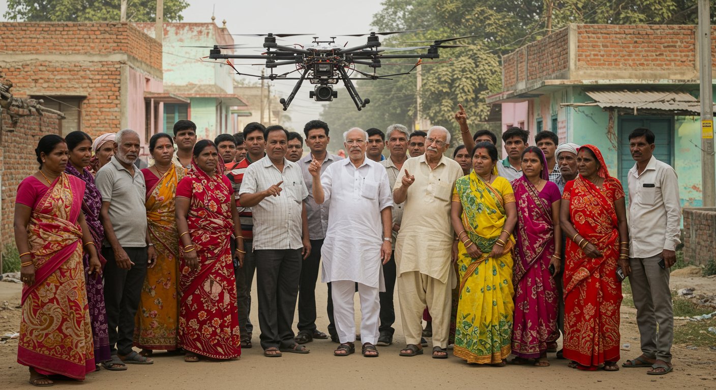People in Bihar greatly enjoyed seeing new technology, saying - 'This is not for beginners!'