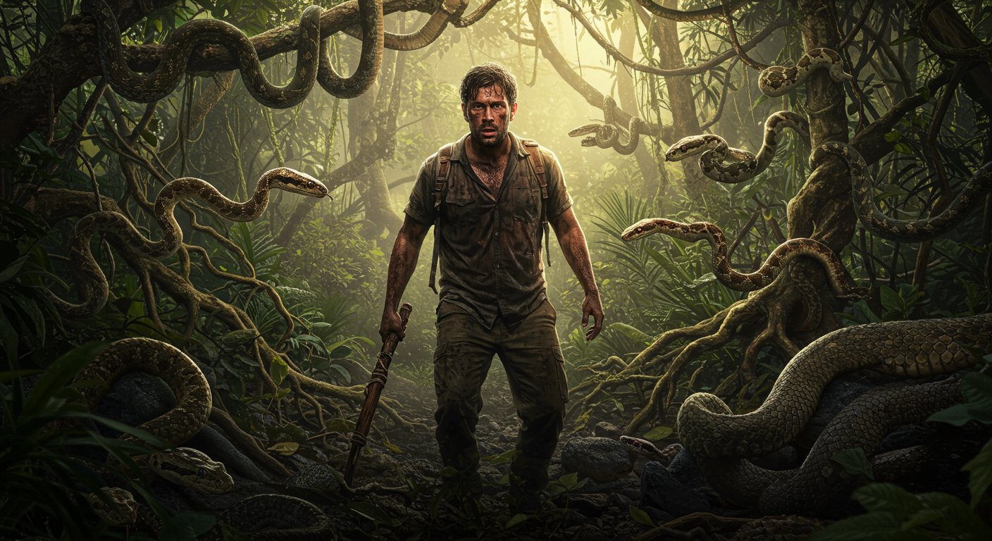 24-Hour Fight for Survival on Terrifying Snake Island: How Did This Man Survive?