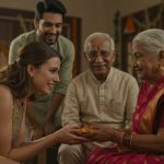 Foreign Daughter-in-Law Touches Elders' Feet at Party; Heartwarming Video Goes Viral!