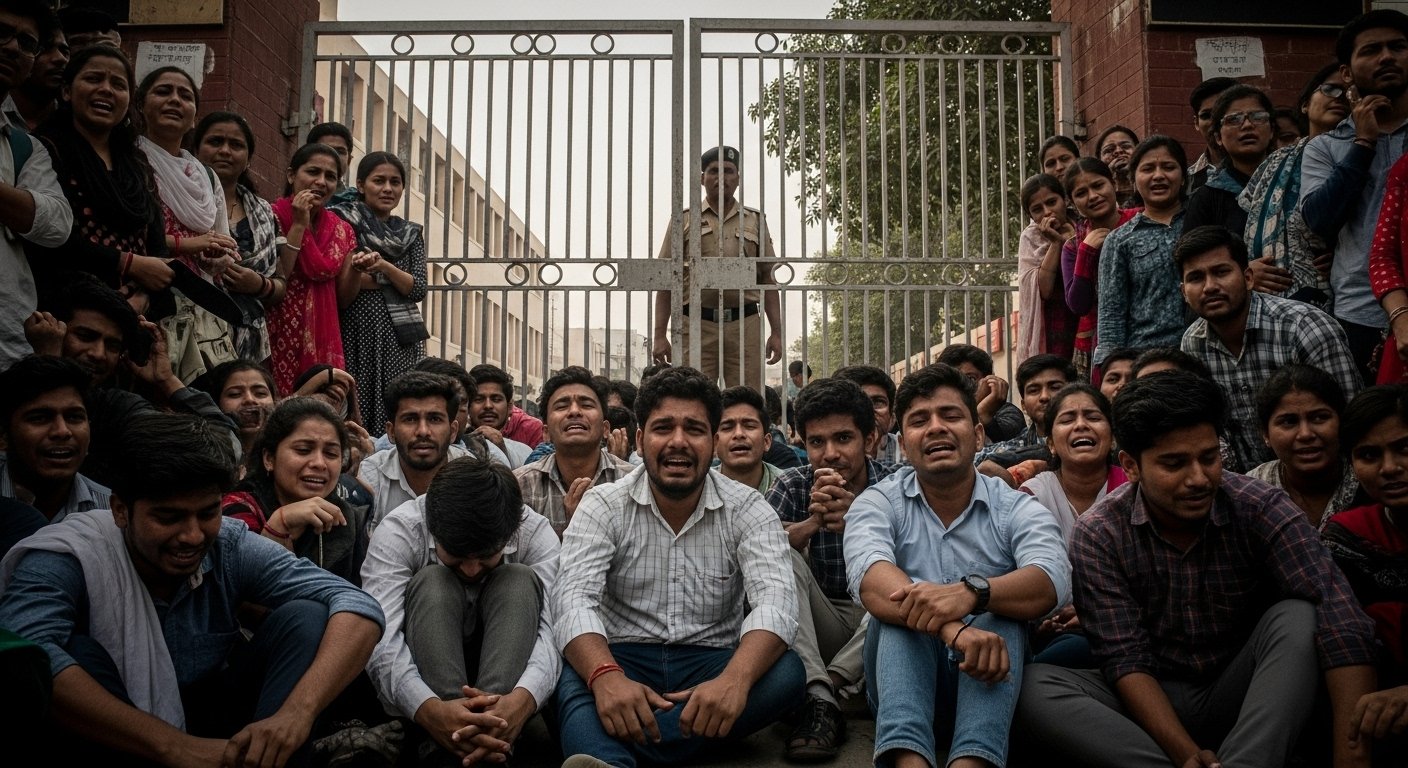 PET Exam: Gomti Express Two Hours Late, Future of 42 Candidates at Stake, Left Crying and Pleading at Center