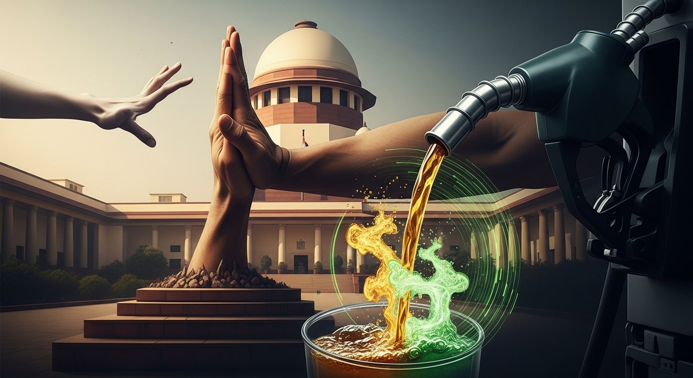 Plea to halt ethanol blending in petrol dismissed: Government's blunt reply in Supreme Court - Outsider will not decide India's fuel policy
