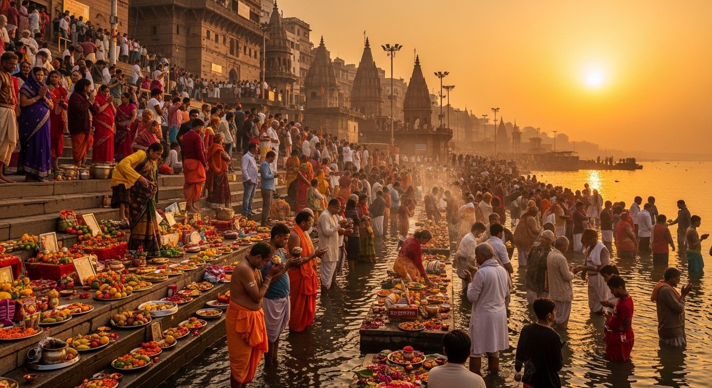 Pitru Paksha 2025: Kashi, the City of Salvation, witnessed a sea of devotees, with grand Tarpana and Shraddha performed on the first day.