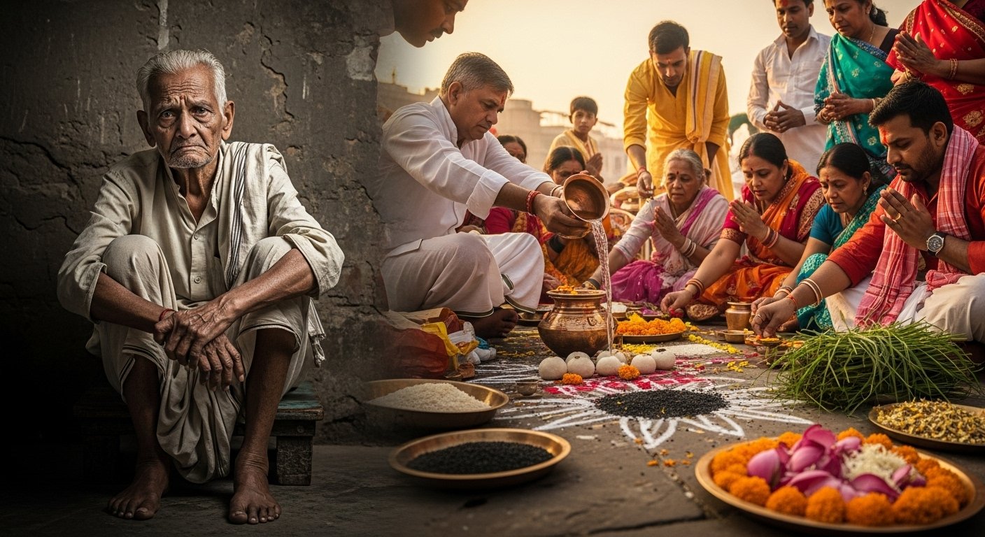 पितृ पक्ष का कड़वा सच: पुरखों का श्राद्ध, पर जीते जी बुजुर्गों का तिरस्कार!