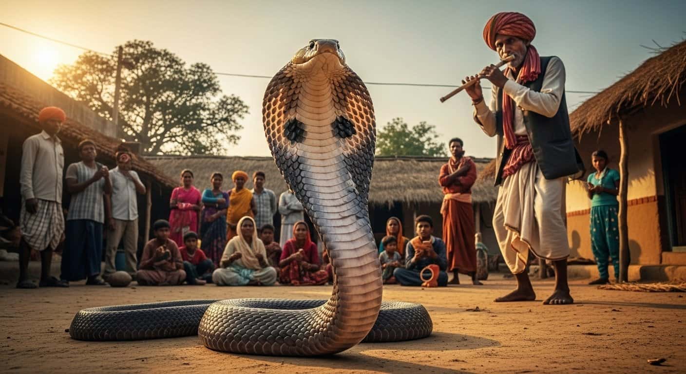 छपरा में मौत से खिलवाड़: सांप के खतरनाक डांस का वीडियो वायरल, जानिए चौंकाने वाली हकीकत