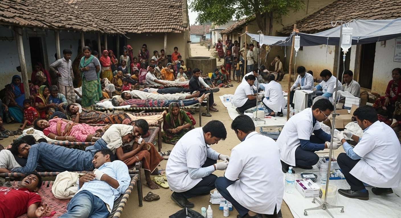 Major Incident in UP: Stale Food from Community Feast Turns Poisonous, Over 300 People Fall Ill, Panic in Village