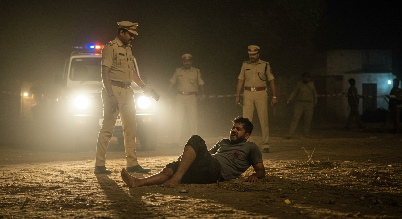 यूपी: 25 हजार का इनामी चोर नेत्रपाल पुलिस मुठभेड़ में घायल, पैर में लगी गोली