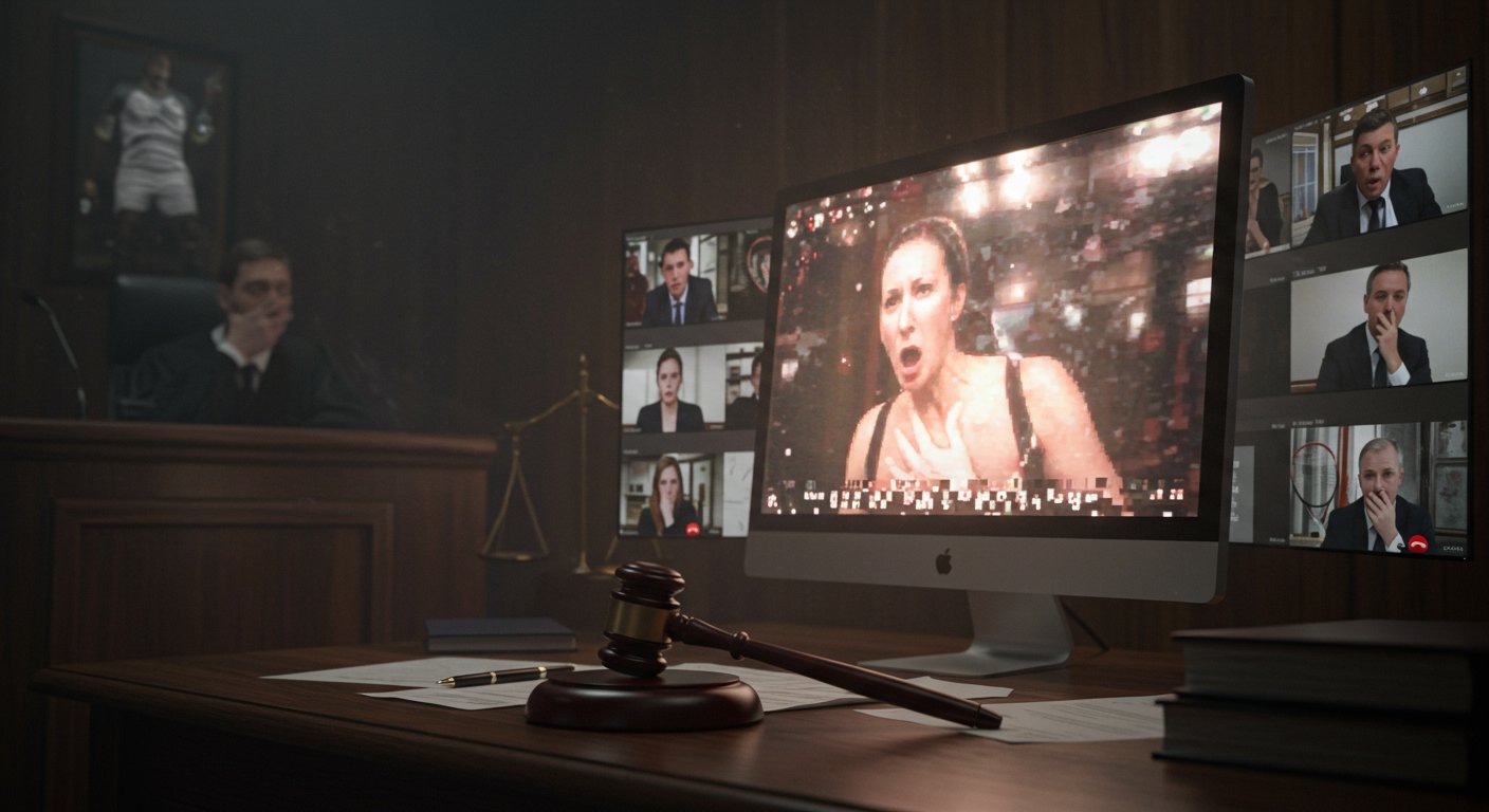 Porn Broadcast During Online Hearing of Novak Djokovic's High-Profile Case: An Unprecedented Event in Court History
