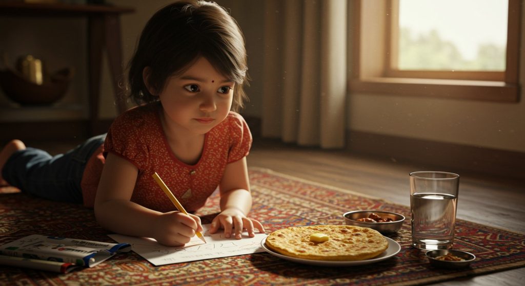 Little Girl's Innocent Love Letter Goes Viral: 'Potato Flatbread, Glass of Water, Aman, Thinking of You...'