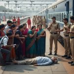 Prayagraj: Soldier's father dies in North East Express, commotion at station, family levels serious allegations