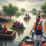 Chief Minister Bhagwant Mann Reaches Firozpur by Boat to Meet Flood Victims, Reviews Relief Operations