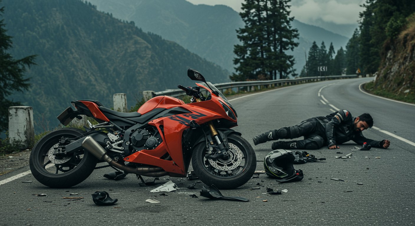 हिमाचल में पंजाबी गायक राजवीर जवंदा का भीषण बाइक एक्सीडेंट, अस्पताल पहुंचने से पहले हार्ट अटैक, हालत नाजुक
