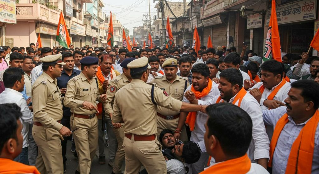 Major Controversy in Raebareli as soon as Rahul arrived: Yogi's Minister says Police beat BJP workers