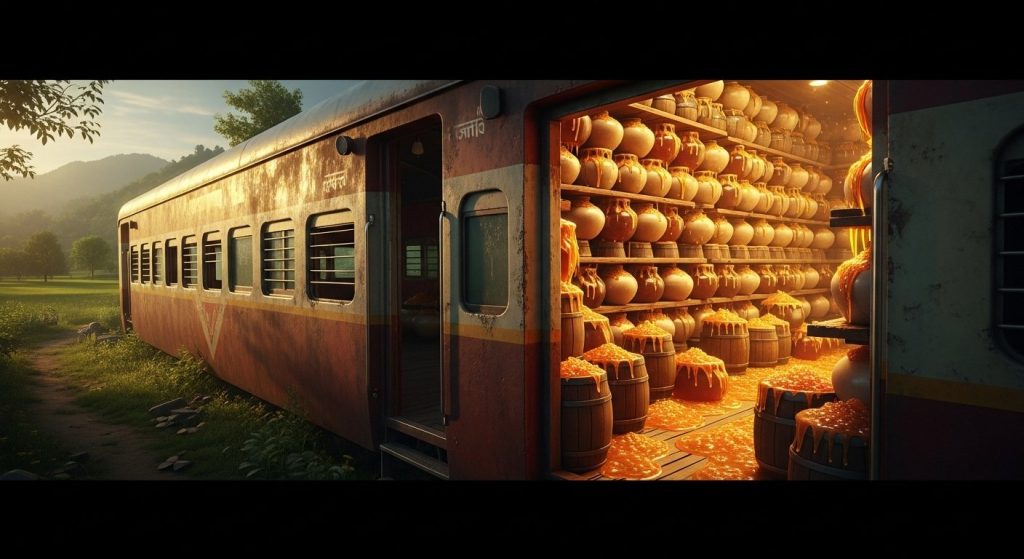 Crores worth of 'sweet treasure' found in train-compartment-like homes, what exactly is this mystery?