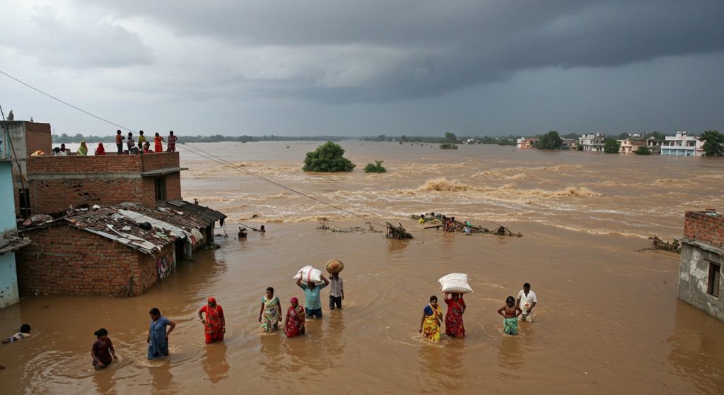 Heavy Rains Wreak Havoc in 6 Districts Including Gurugram: 3 Rivers in Spate, Flood-like Situation in 2 Districts; 11 Dead, Alert Issued