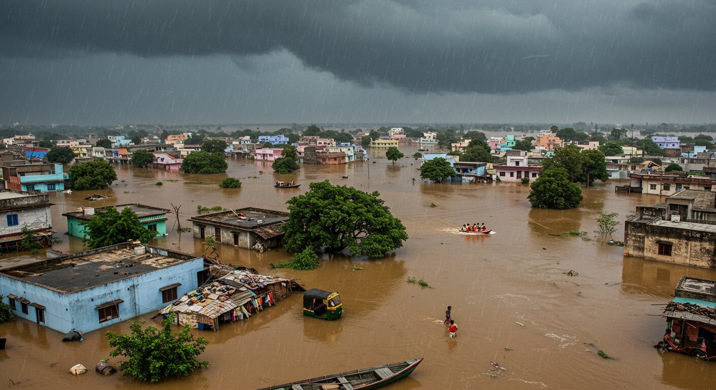 Orange Alert for Rain Today: 9 Districts Flooded, PM Calls CM, Finance Minister Seeks ₹60,000 Crore