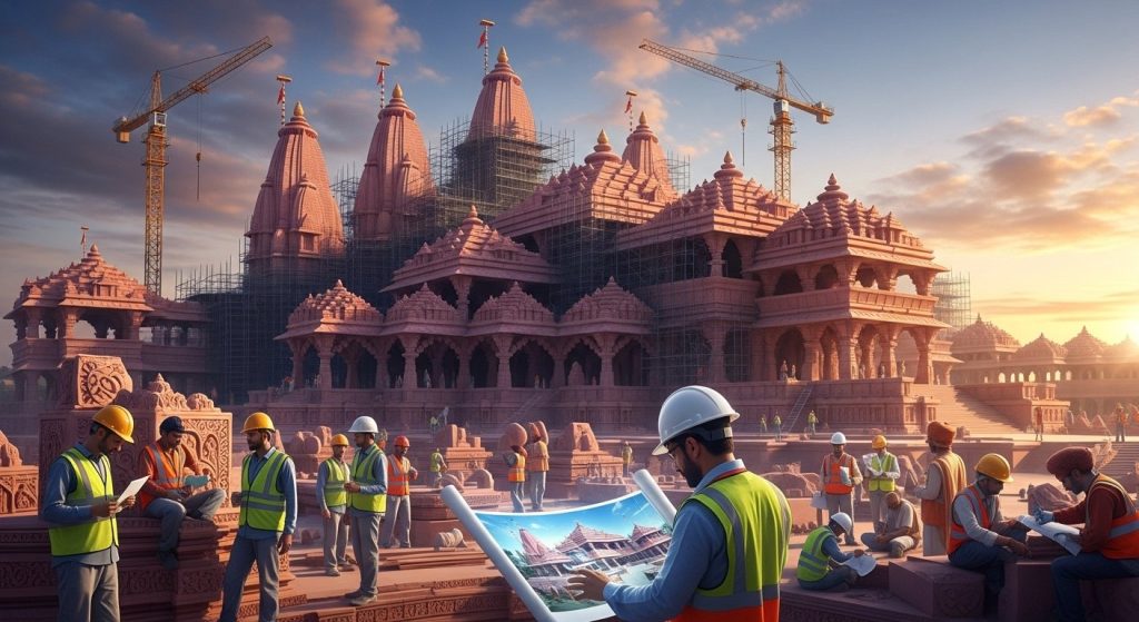 Major Update on Ram Mandir Construction: L&T and Tata Consultancy's Tenure Extended, ₹1400 Crore Expenditure, Grand Galleries to be Built for ₹200 Crore
