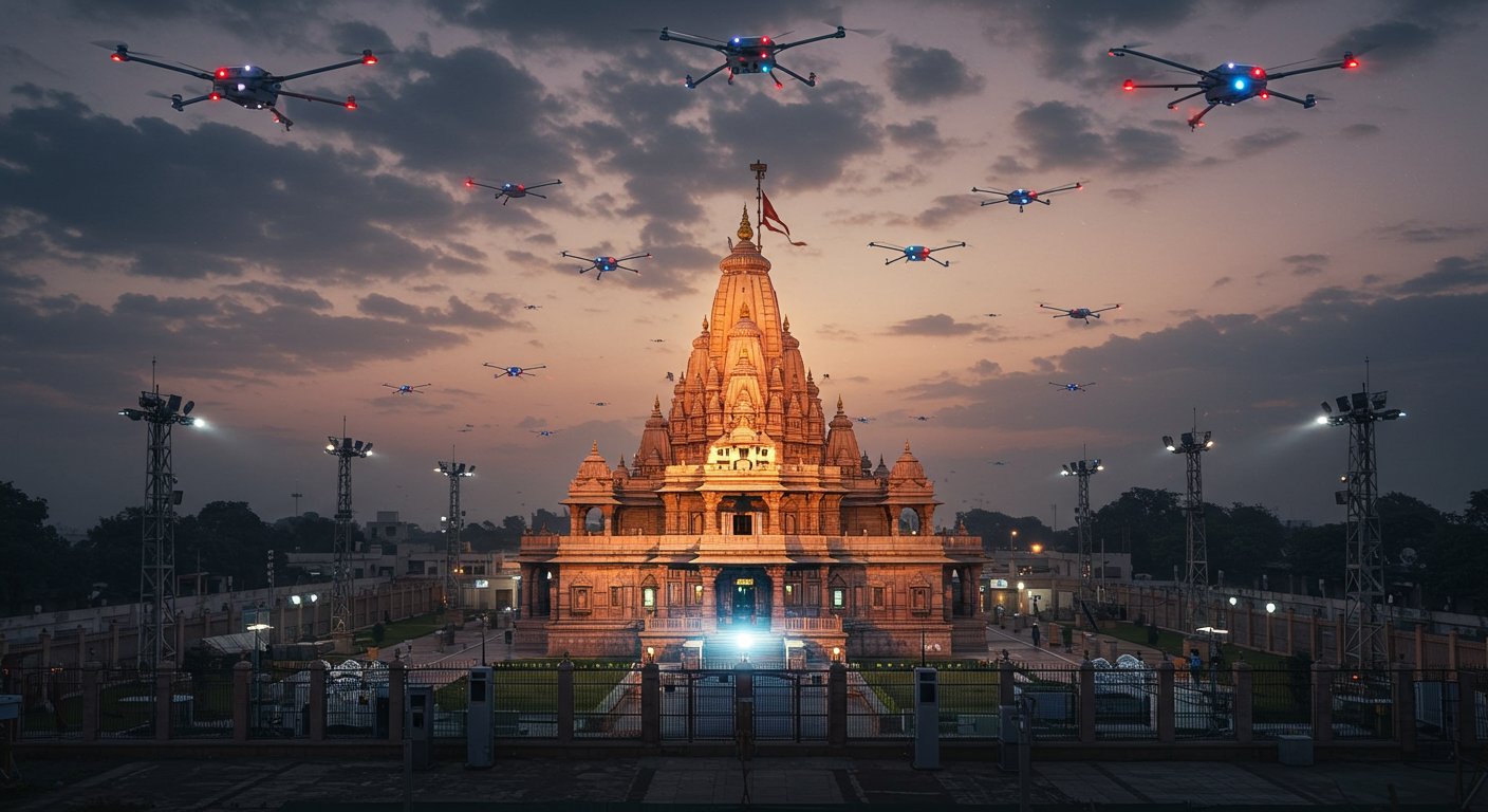 Ram Temple Security Impregnable Like 'Operation Sindoor': Drones and Three-Layer System Will Prevent Any Breach