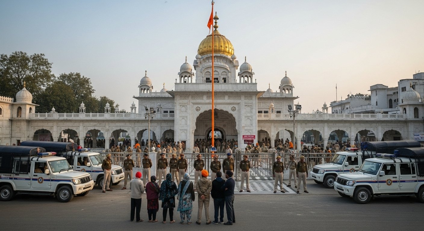 Shooting and Assault at Rampur Bilaspur Gurdwara: 15 Booked, Heavy Police Force Deployed in Area