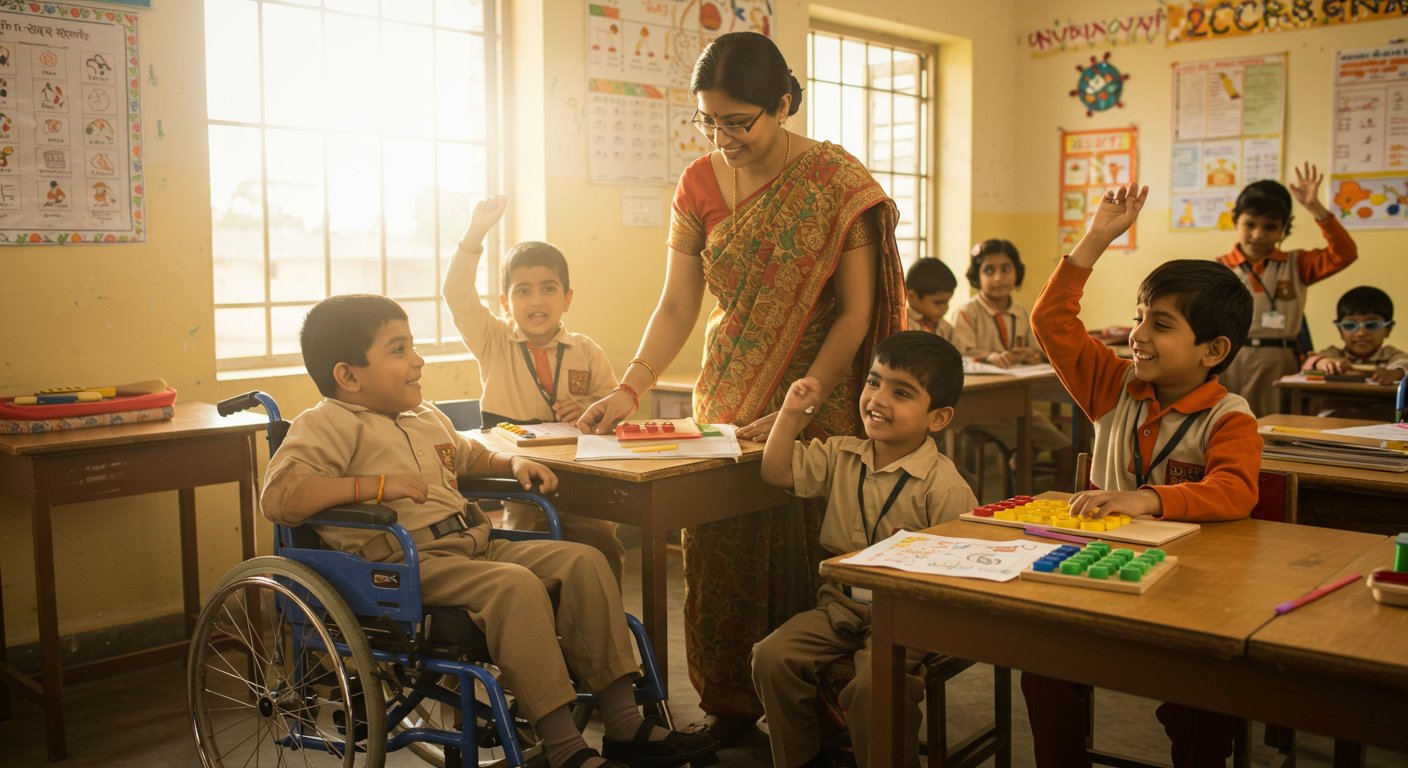 Major Step in UP Basic Education: Appointment of 5352 Special Teachers to Brighten Future for 80,000 Children with Disabilities