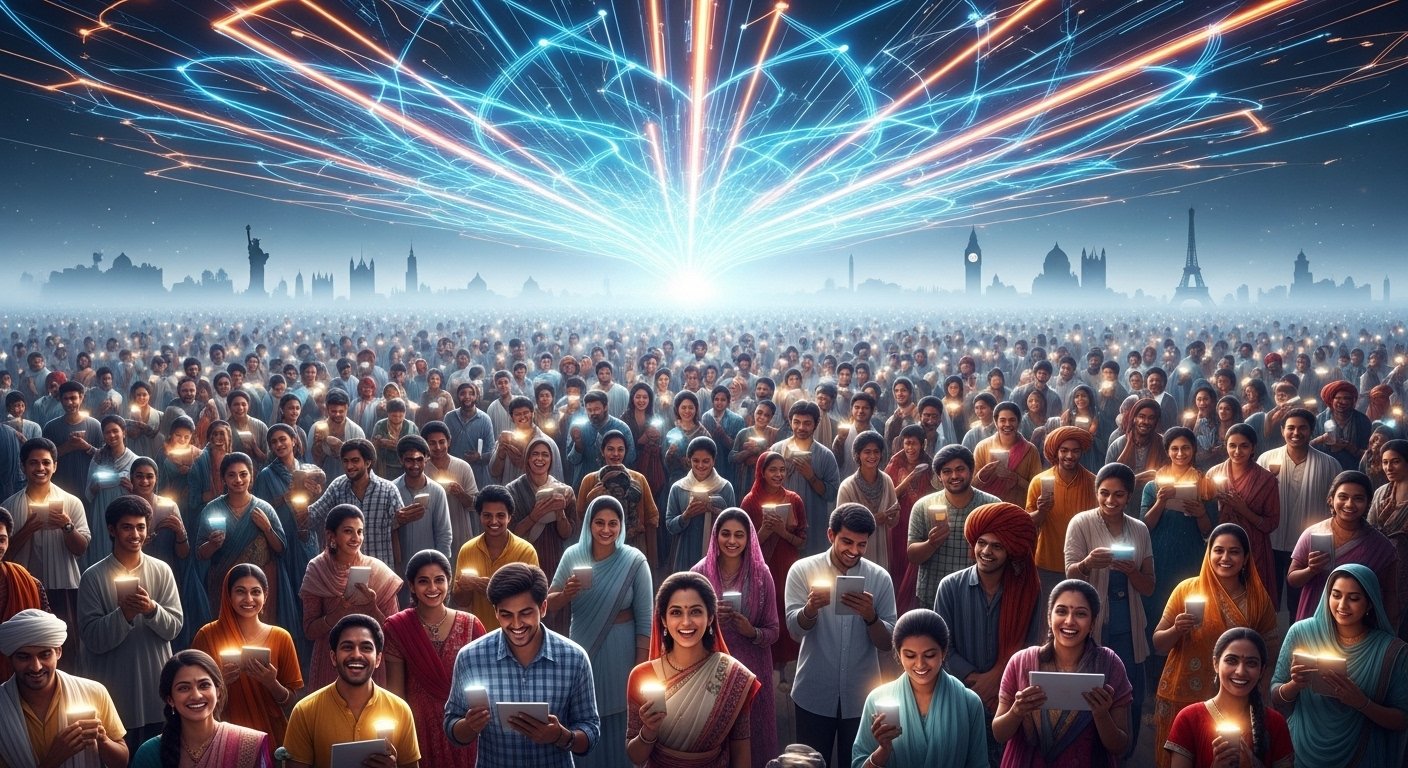 Reliance Jio surpasses 500 million customer base, exceeding the combined population of the US, UK, and France.