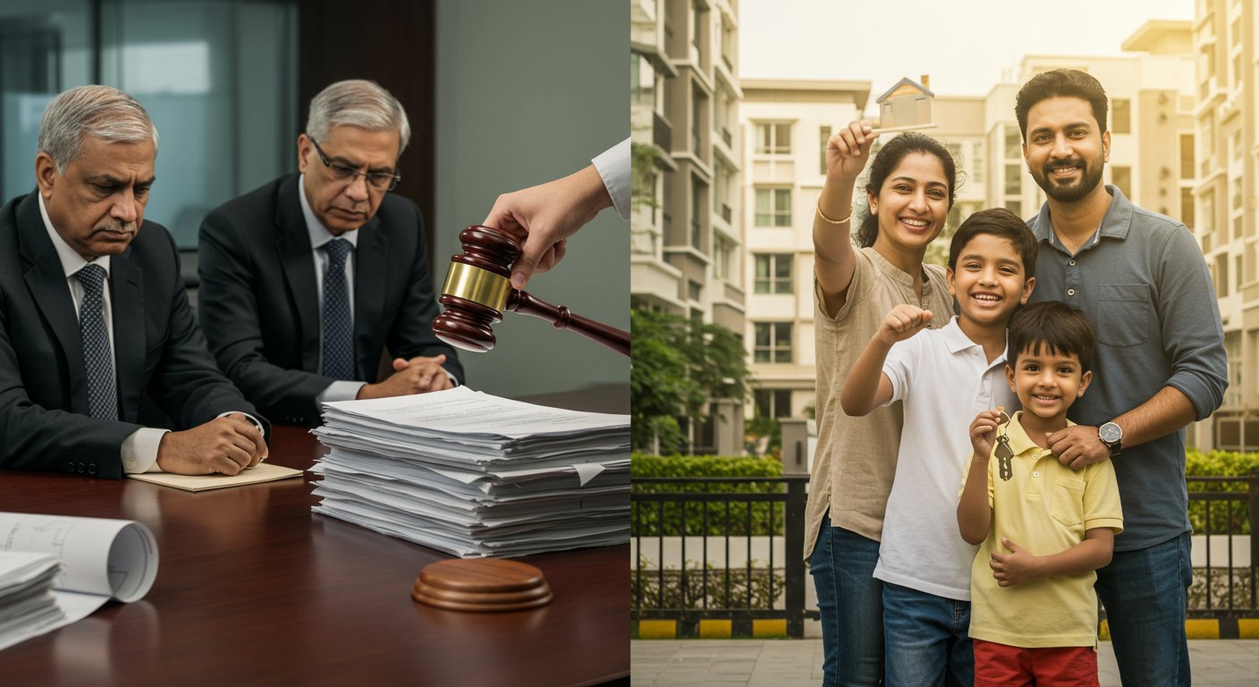 यूपी में रेरा का बड़ा एक्शन: नामी बिल्डरों पर लगा भारी जुर्माना, घर खरीदारों को मिली बड़ी राहत