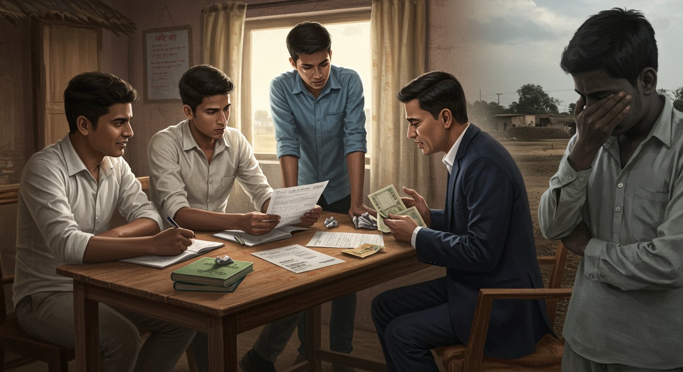 Millions Swindled by Selling Government Job Dreams! Fraud Against Rural Youth in the Name of SSC and COD Exposed.