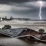 Devastating Rain in Haryana: Roof Collapses in Yamunanagar, Schools Closed in Sirsa; Hathnikund Barrage Gates Opened, Ghaggar in Spate, Lightning Strike Causes Panic in Ambala