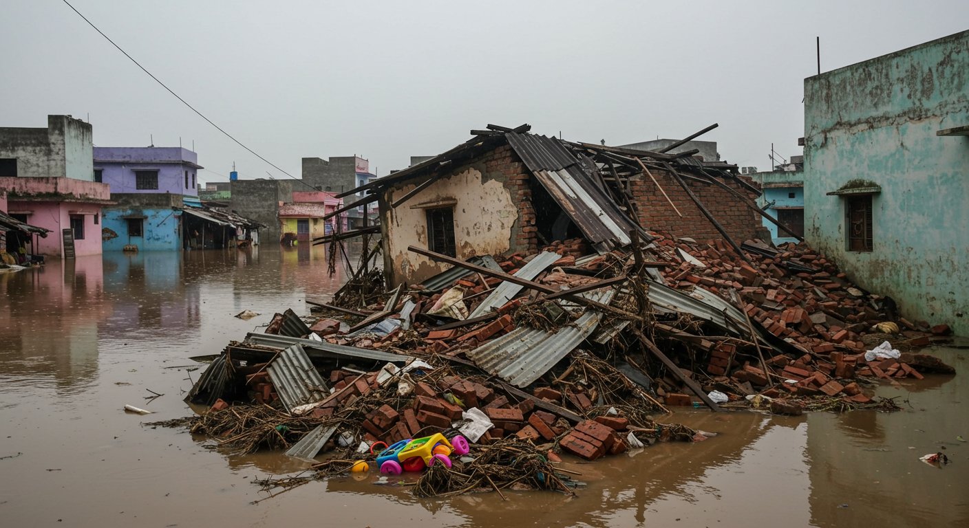 Ludhiana Roof Collapse, Child Dead: Floods in 9 Districts, 29 Deaths So Far; Shah Speaks to CM-Governor